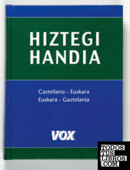 Hiztegi Handia Castellano-Euskara / Euskara-Gaztelania