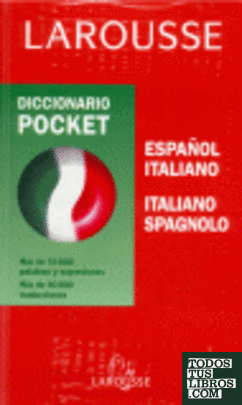 Diccionario Pocket español/italiano-Italiano/spagnolo