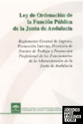 Ley de ordenación de la función pública de la Junta de Andalucía