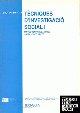 Tècniques d'investigació social I