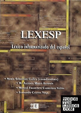 Lexesp. Léxico informatizado del español   (CD-ROM + Folleto)