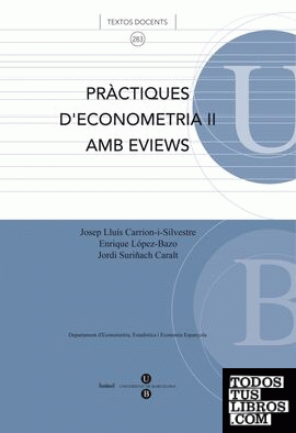 Pràctiques d'Econometria II amb Eviews