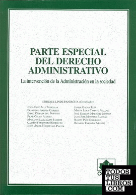 Parte especial de dcho. Administrativo 1ª ed.