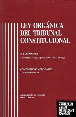Ley organica del tribunal constitucional 2ª