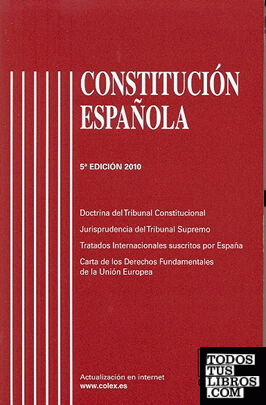 Constitucion española 5ª ed