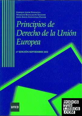 PRINCIPIOS DE DERECHO DE LA U.EUR. 6ª  ED