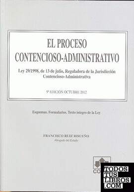 PROCESO CONTENCIOSO-ADMINISTRATIVO. 9ª Edición 2012