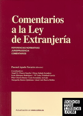 COMENTARIOS A LA LEY DE EXTRANJERIA