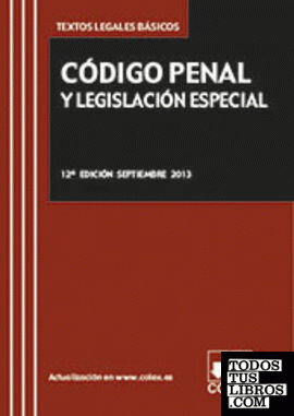 codigo penal y legislacion especial