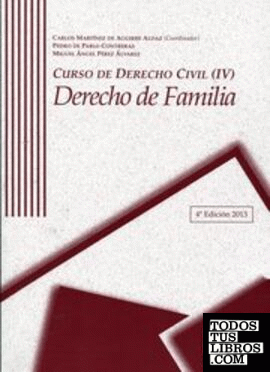 Curso de derecho civil. (IV) Derecho de Familia