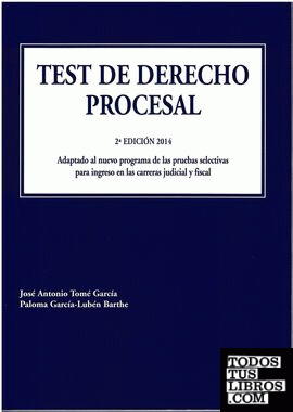 Test de derecho procesal