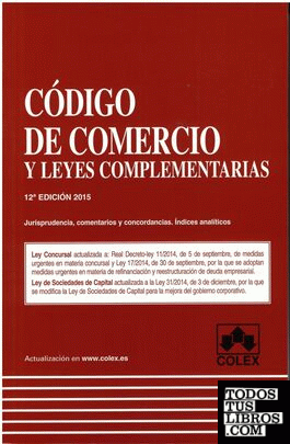 Codigo de comercio y leg. 12ª ed