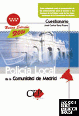 Cuestionario Oposiciones Policía Local Comunidad de Madrid