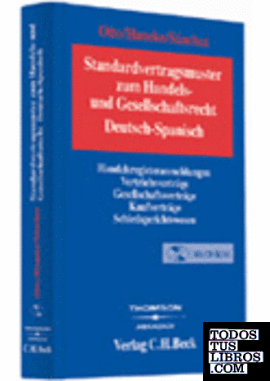 Modelos contractuales estándar de Derecho de Sociedades Aleman - Español