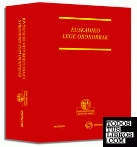 Leyes Generales de Euskadi - Euskal Herriko Lege Orokorrak