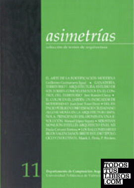 ASIMETRÍAS 11. COLECCIÓN DE TEXTOS DE ARQUITECTURA