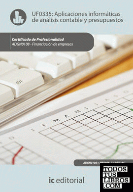 Aplicaciones informáticas de análisis contable y presupuestos. adgn0108