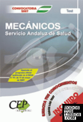 Test Oposiciones Mecánicos. Servicio Andaluz de Salud (SAS)