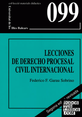 Lecciones de derecho procesal civil internacional