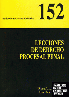 Lecciones de derecho procesal penal