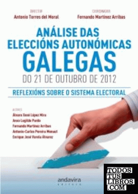 Análise das eleccións autonómicas galegas do 21 de outubro de 2012