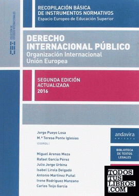 DERECHO INTERNACIONAL PUBLICO. ORGANIZACION INTERNACIONAL EUROPEA