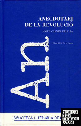 Anecdotari de la Revolució. Josep Carner.