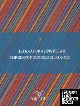 Literatura epistolar: correspondències (s. XIX-XX)