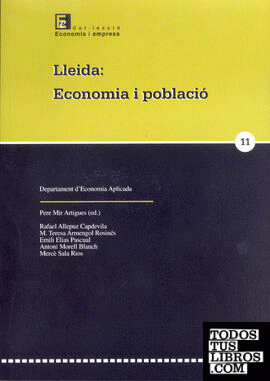 Lleida: economia i població.