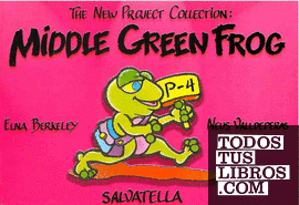 Middle green frog