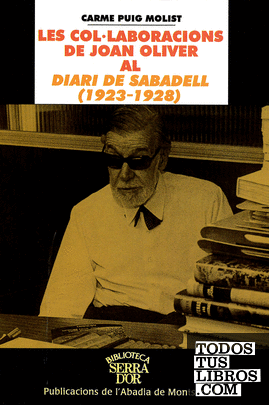 Les col·laboracions de Joan Oliver al Diari de Sabadell (1923-1928)