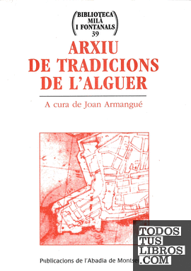Arxiu de tradicions de l'Alguer