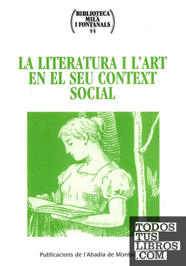 La literatura i l'art en el seu context social