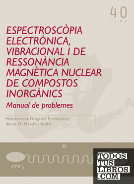 Espectroscòpia electrònica, vibracional i de ressonància magnètica nuclear de compostos inorgànics