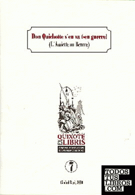 Don Quichotte s´en va t-en guerre! (L´Assiette au Beurre)