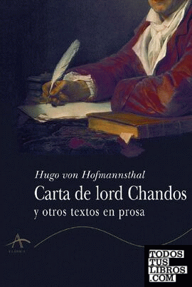 Carta de lord Chandos