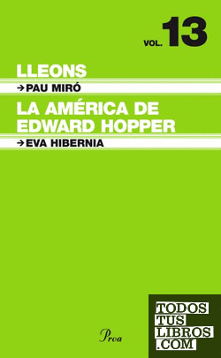 T6 (Volum 13) Lleons / La Amèrica de Edward Hopper