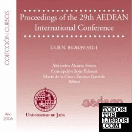 Proceedings Of The 29th Aedean International Conference