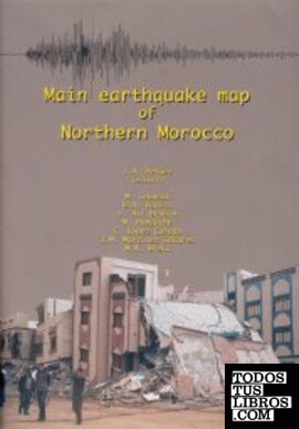Main earthquake map of Northern Morocco