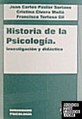 Historia de la psicología. Investigación y didáctica