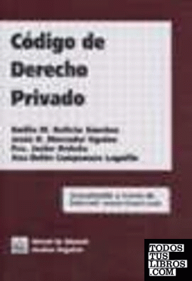 Código de Derecho Privado (Ed., 2001)