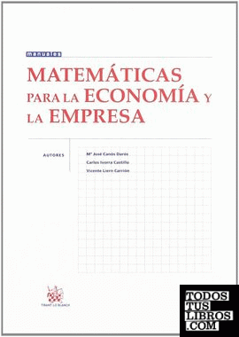 Matemáticas para la economía y la empresa.