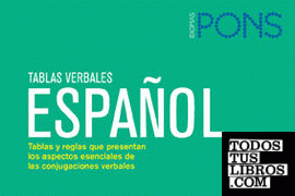 Tablas verbales Español. Nueva edición