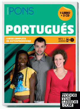 Curso PONS Portugués - 1 libro + 2 CD