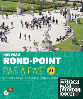 Noveau Rond Point Pas à Pas A1  Livre de l´éleve+ Cahier d'exercises + CD
