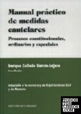 MANUAL PRÁCTICO DE MEDIDAS CAUTELARES.