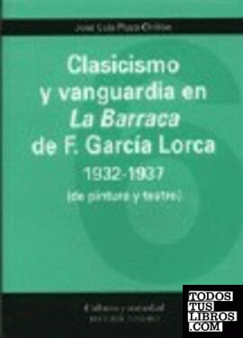 CLASICISMO Y VANGUARDIA EN LA BARRACA DE F. GRACÍA LORCA. 1932 - 1937.