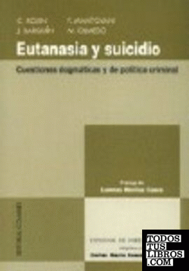 EUTANASIA Y SUICIDIO.