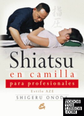 Shiatsu en camilla para profesionales