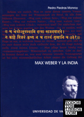 MAX WEBER Y LA INDIA